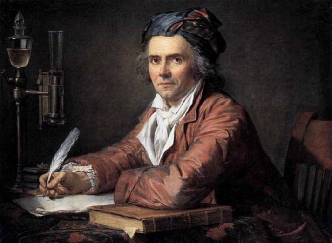 Jacques-Louis  David Portrait of Doctor Alphonse Leroy oil painting image